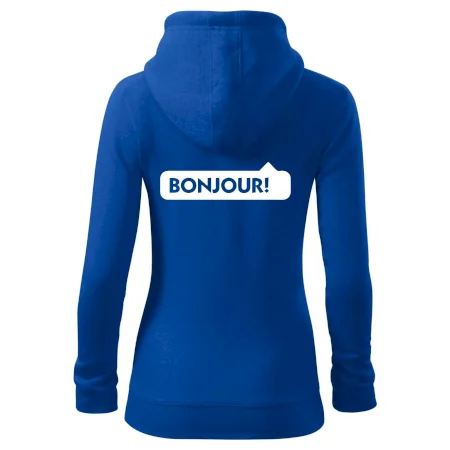 Nápis Bonjour