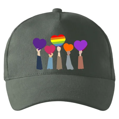 LGBT ruky srdce