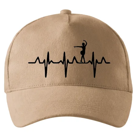 EKG tanečnice salsy