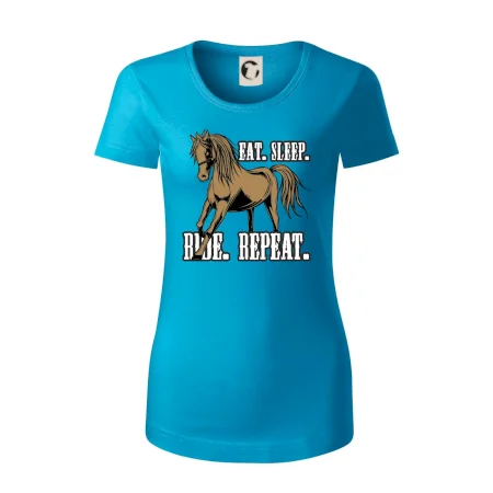 Eat Sleep Ride Repeat Western