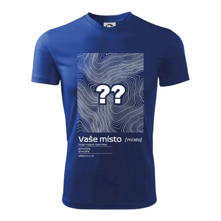 Vaše miesto - vrstevnice v obdĺžniku