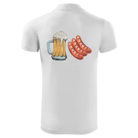 Pivo a klobása