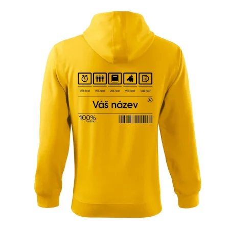 Čárový kód - Vlastní text