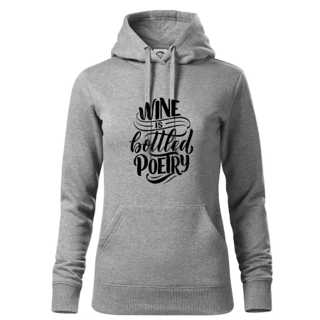 Wine is bottled poetry
