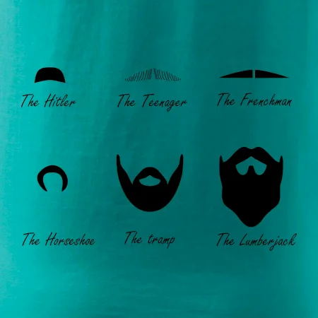 Types of men - Mustache - fúziky