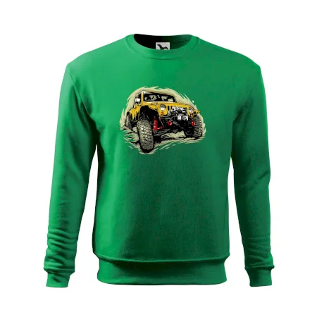 Žltý offroad s navijakom