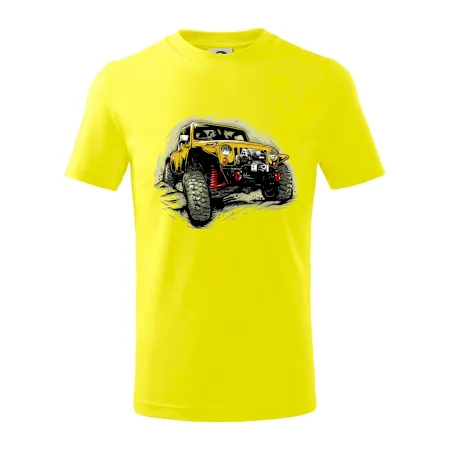 Žltý offroad s navijakom