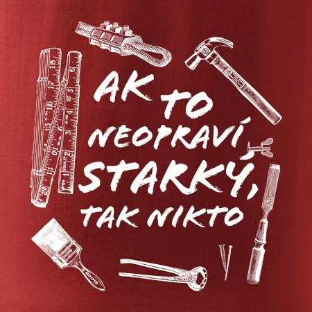 Ak to neopraví STARKÝ, tak nikto čiernobiely