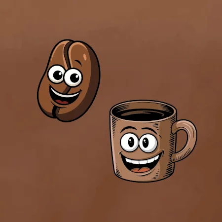 Parové tričko - Hrnček a káva