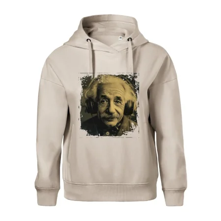 Albert Einstein so slúchadlami