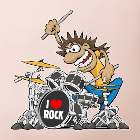 I love rock bubeník