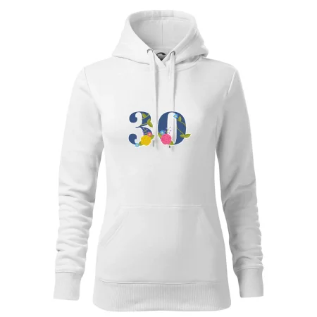 Kvetinové číslo kreslené - 30