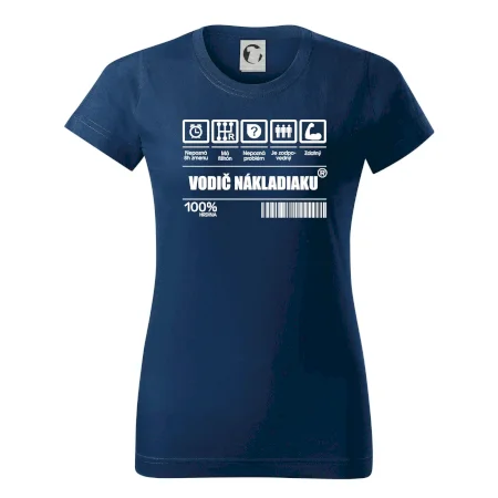 Čiarový kód - Vodič nákladiaku