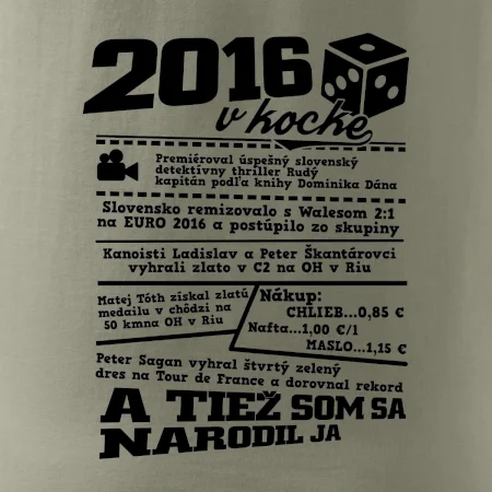 2016 v kocke