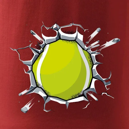 Tenisová loptička v triku