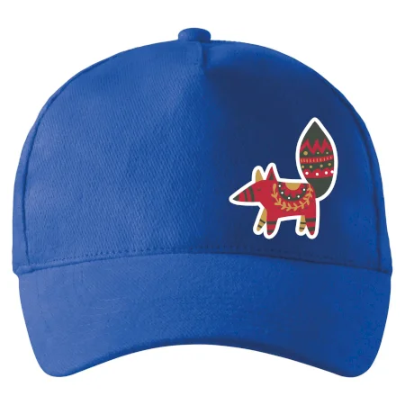 Folklór na prsníku líška