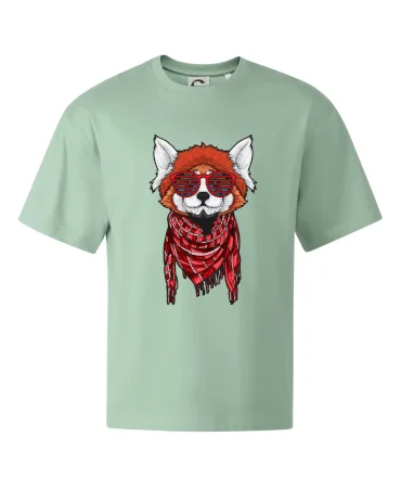 Červená panda hipster