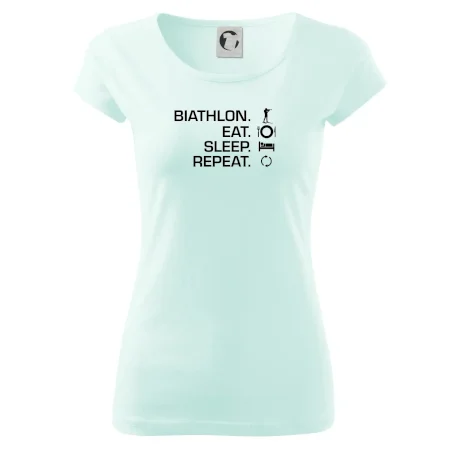 Biathlon Eat Sleep Repeat