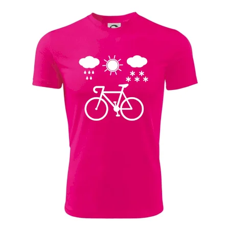 Cyklista za každého počasia