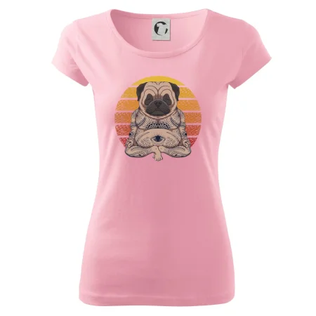 Yoga meditace - pug