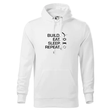 Build eat sleep repeat - montážna pena