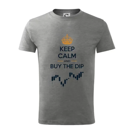 Keep Calm and Buy the Dip - koruna a graf
