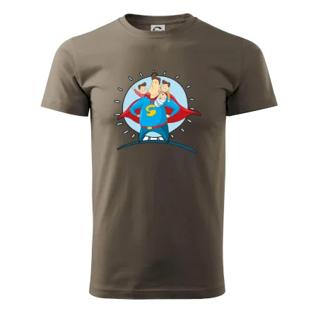 Táta superman - kluk, kluk a dítě