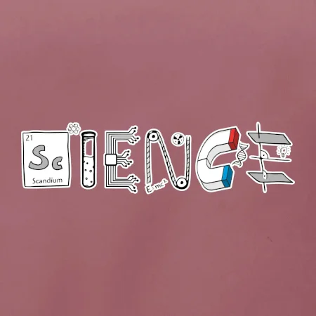 Science věda nápis