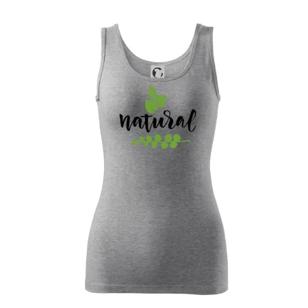 Natural - nápis v listoch