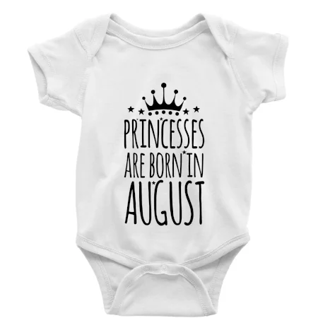 Princesses are born in August