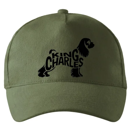 Kavalier king Charles španiel nápis v tele