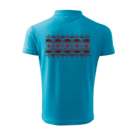 Ukrajinský vzor - červený