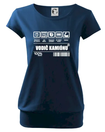 Čiarový kód - Vodič kamiónu