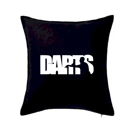 Darts - nápis so šípkarom