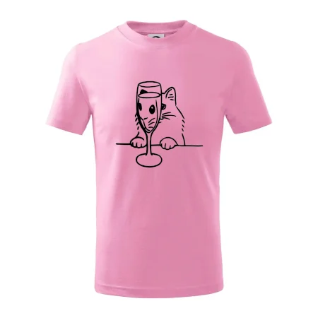 Mačka a pohár