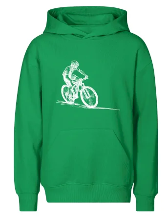 MTB kreslený cyklista