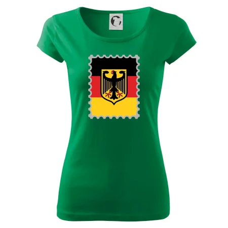 Nemecká známka - vlajka