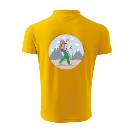 Farebný párový motív na hory