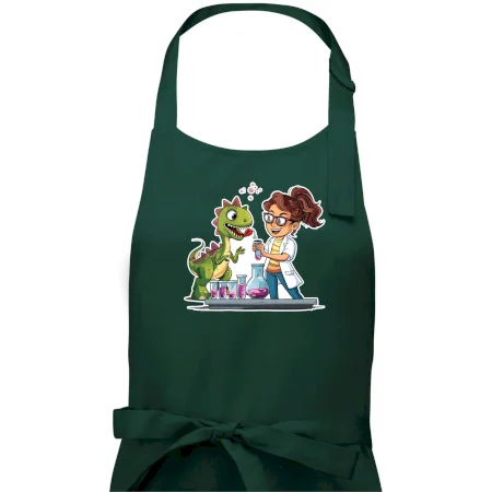 Chemik a dinosaurus - dievča