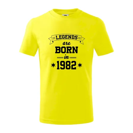 Legends are born in 1982