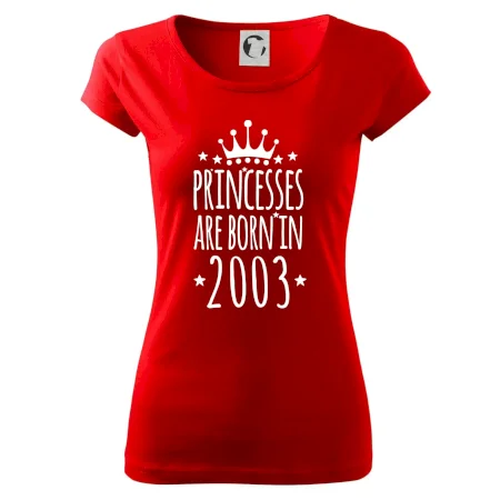 Princesses are born in 2003