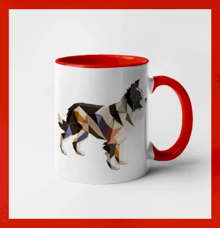 Border kólia zlepená z papiera