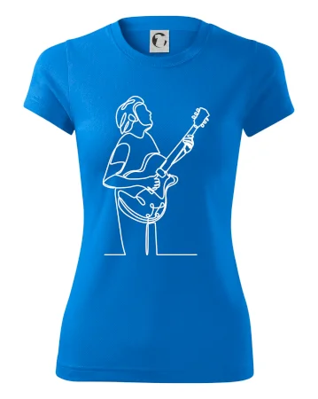 Gitarista jedným ťahom