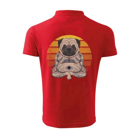 Yoga meditace - pug