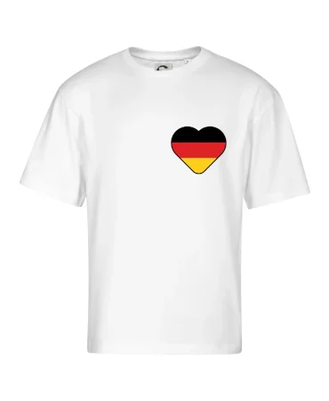Germany love prso - Nemecká vlajka
