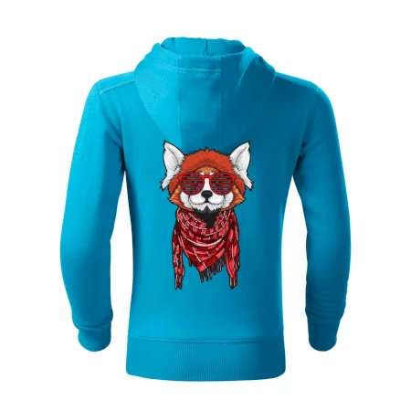 Červená panda hipster