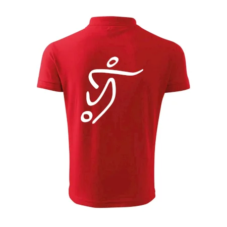 Fotbalista silueta