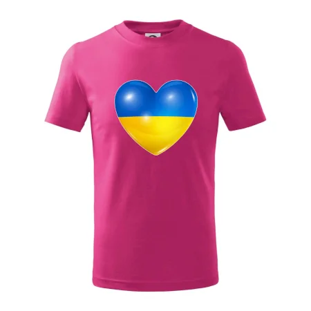 Ukrajina srdce vlajka