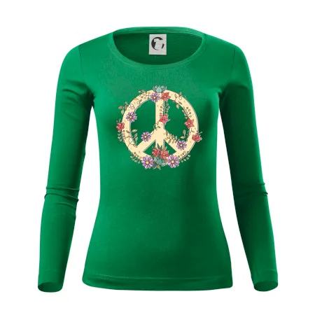 Peace symbol pieskový