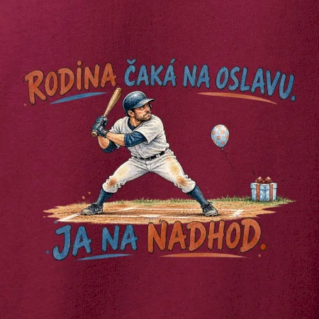 Rodina čaká na oslavu ja na nadhod